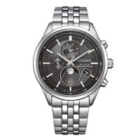 Armbanduhr Citizen Herr Tsuki-yomi Moon Phase in Stahl BY1030-50E